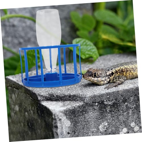 Reptile Water Dispenser and Feeder Automatic Water Bowl for Tortoises Lizards Other Reptiles High Capacity Reservoir for Consistent Hydration Easy to Clean Plastic Design