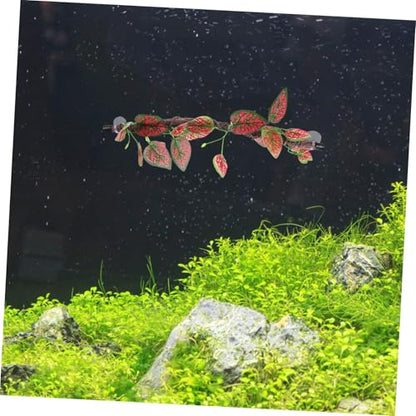 SUPVOX Bendable Simulated Vine with Suction Cups Flexible Jungle Climbing Decor for Bearded Dragons Geckos and Other Reptiles Durable Plant for Terrarium Habitats