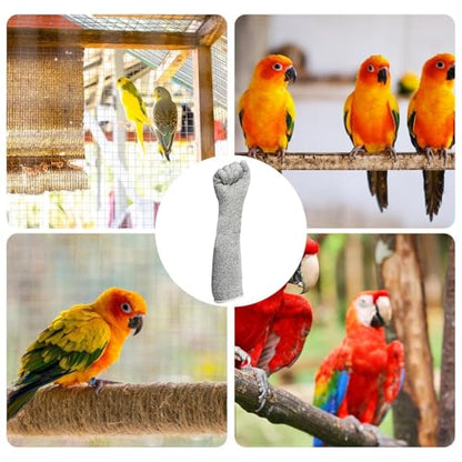 Ultra Flexible Scratch Resistant Arm Protection Sleeve | Parrot Bite Proof Gloves, Flexible Multipurpose Guard For Grooming & - color: 45cm