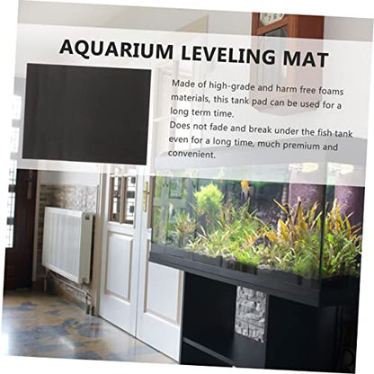 Aquarium Mat Reptile Terrarium Liner Heavy Duty Non-Slip Heat Retaining Fish Tank Pad - size: 80X40CM