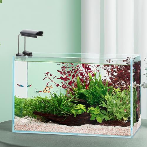 2pcs Fixtures Lamp Holders Light Rack Professional Led Support Accessories Decoration Tank Grass Water for Holder Stands Aquarium Plastic on Clip Mount Stand Plant Fish Reptile