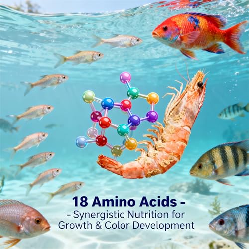 90g/3.17oz Freeze Dried Krill Fish & Turtle Food, 100% Whole Antarctic Krill, High Protein, Floating (Soak to Sink), for Betta, Cichlids, Koi & Turtles, Resealable.