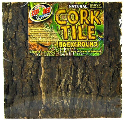 Zoo Med Natural Cork Tile Background, 18 x 18-Inches