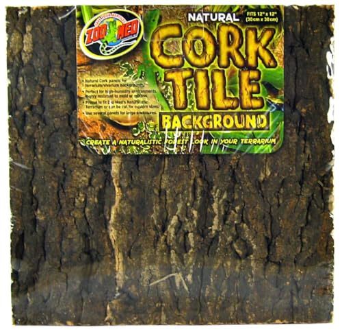 Zoo Med Natural Cork Tile Background, 18 x 18-Inches