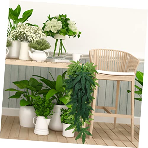 1set Reptile Plants with Suction Cups Artificial Hanging Vines for Terrarium Decor for Tanks and Habitats Adds Natural Touch to Reptile Environments 4pcs