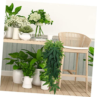 1set Reptile Plants with Suction Cups Artificial Hanging Vines for Terrarium Decor for Tanks and Habitats Adds Natural Touch to Reptile Environments 4pcs