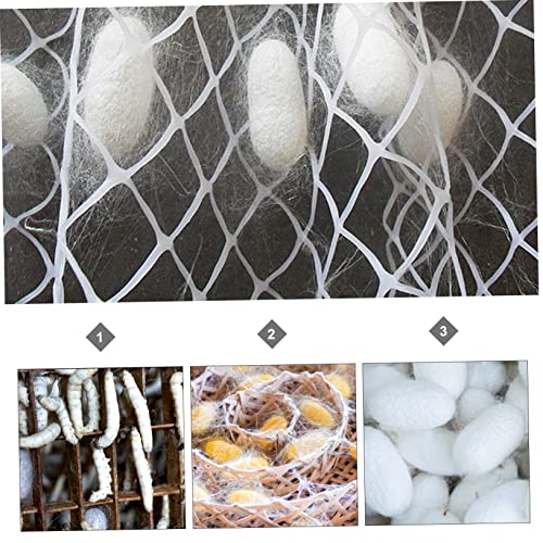 YARNOW 6Pcs Sericulture Nets for Students Simple Silk Moth Growing Nets Sturdy Netting for Sericulture and Silk Moth Cultivation