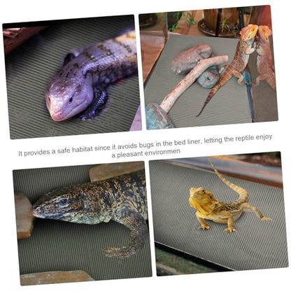 BESPORTBLE Reptile Carpet Reptile Tank Liner Tortoise Bedding Portable Snake Bedding Cage Substrate Liner Pet Accessories Supplies