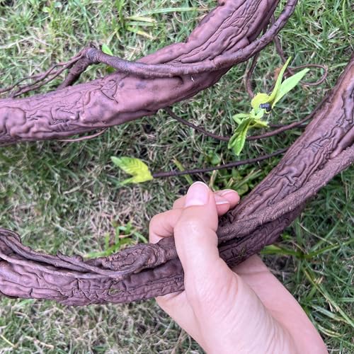 Bendable Artificial Tree Thick Trunk Twigs Cane Climbing Vine Branches with Moss 6Ft Faux Plant Garland for Forest Home Wedding Garden Wall Hanging Decoration 1PC