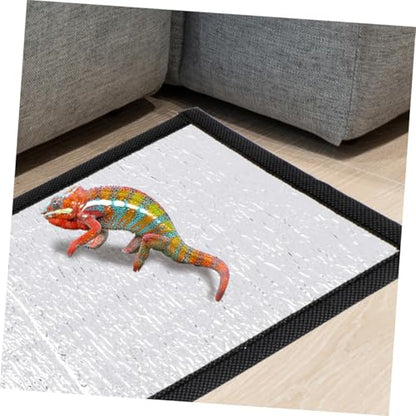 WOONEKY Reptile Heating Pad Reflective Insulation Film 20W Terrarium Heater Mat for Snakes Lizards and Turtles Waterproof and Energy Efficient Accessory - size: 30.00X16.00X0.10CM