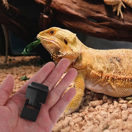 10pcs Turtle Box Accessories: Snake Tank Lid Locks - Heavy Duty Plastic Aquarium Tank Lid Clips for Reptile Glass Containers