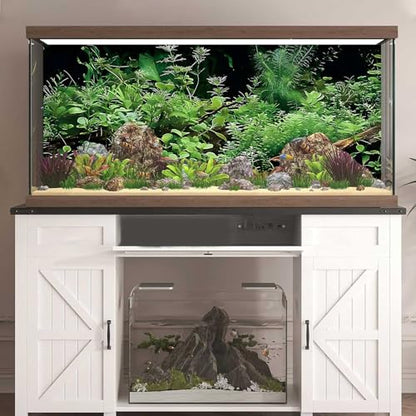 Aquatic Plant Aquarium Background, River Bed & Lake Tropical Undersea Tree BranchFish Tank Background, 6 EVA Double-Sided Tapes 48x24 inches/120x60 - color: Green, size: 48"L x 24"W