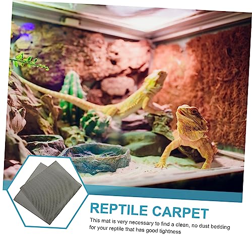 BESPORTBLE Reptile Carpet Reptile Tank Liner Tortoise Bedding Portable Snake Bedding Cage Substrate Liner Pet Accessories Supplies