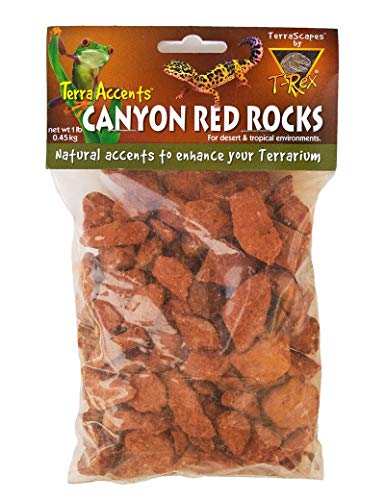 T-Rex Reptile Terrarium Décor -Terra Accents Canyon Red Rocks