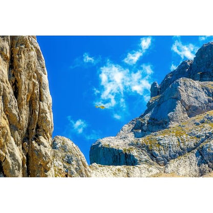 Reptile Habitat Background Blue Sky Rock Mountain Gobi Terrarium Background Helicopter Alpine Mountain Landscape Aquarium Background Desert Blue Sky Mountain Fish Tank Background Vinyl 30x12in - color: Rock Gray, size: 30(W)x12(H)in