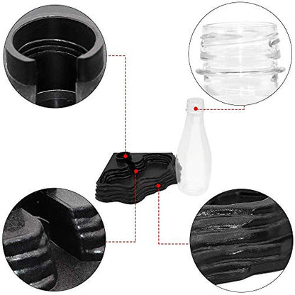 SLSON Reptile Water Feeder Automatic Water Dispenser Waterer 13.5Oz Feeding Accessories for Turtle Bearded Dragons Lizards Geckos for Terrarium Tank