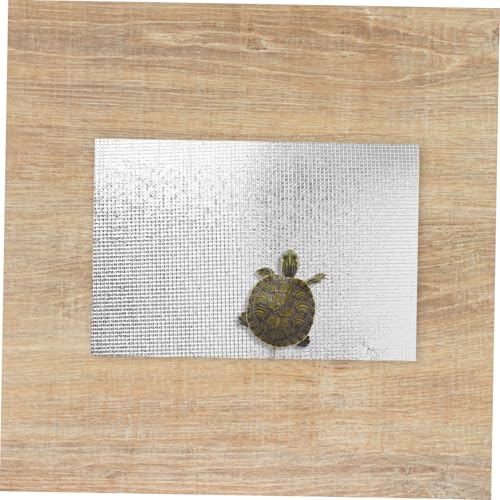 PRETYZOOM 2pcs Reptile Heating Pad with 38w Waterproof Reflective Thermal Mat for Terrarium Heat, Propagator Heat Mat Suitable for Snakes, Turtles, Geckos, and Amphibians Winter Warming