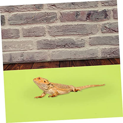 2pcs Reptile Mat for Terrarium Bedding and Comfortable Habitat Pad for Tortoises Lizards and Climbing Pets - size: 150X45CM