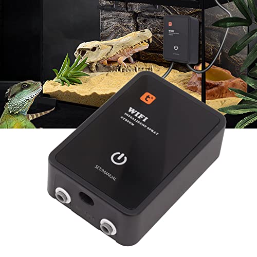 Reptile Humidifier with Smart App Control Featuring POM Acrylic Touch Panel and Durable Housing for Reptile Pet Owners