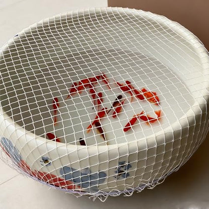 Aquarium Escape Proof Net,Escape Circular Mesh Lid for Terrarium, Resistant Nylon Material, Anti-Jumping Fish Tank Net for Fish Turtle - color: diameter 80cm/31.5inch