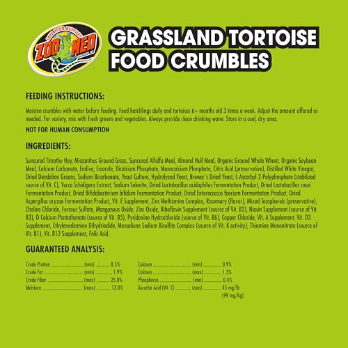 Zoo Med - Food CRMBL TORTSE 8OZ