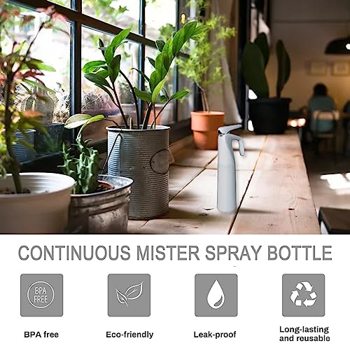 AORAKI Spray Bottle for Plants, Fine Mist Plant Sprayer Mister, Plant Mister Water Spritzer for Inside, Misting Spray Bottle for Flowers, Gardening, Cleaning, 10oz, Plastic