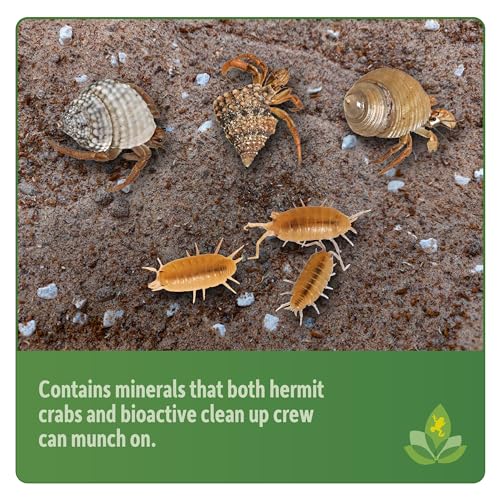 Josh's Frogs Hermit Crab BioBedding Bioactive Substrate (4 Quart (Sand Included)) - size: 4 Quart (Sand included)