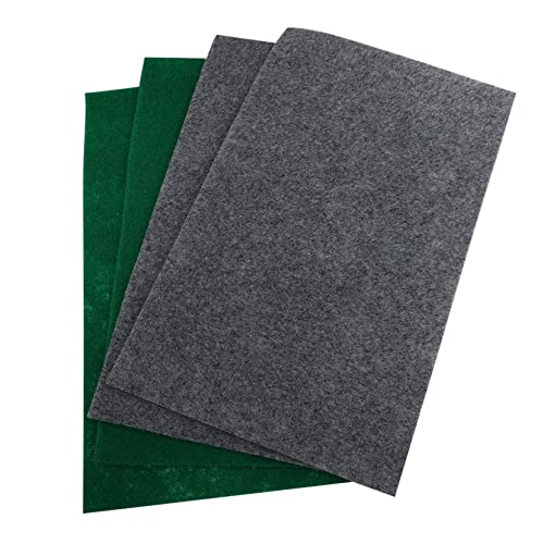 4pcs Reptile Carpet Substrate Mat for Lizards and Tortoises Absorbent Habitat Liner Strong Water Permeability Grey for and Snake Terrariums