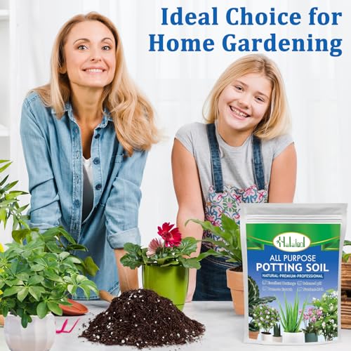 Halatool 3QT Indoor Potting Soil for Plants Orchid Potting Mix Garden Top Succulent Bonsai Soil for Aloe Vera Houseplants Flowers Vegetables & Herbs - size: 3 qt