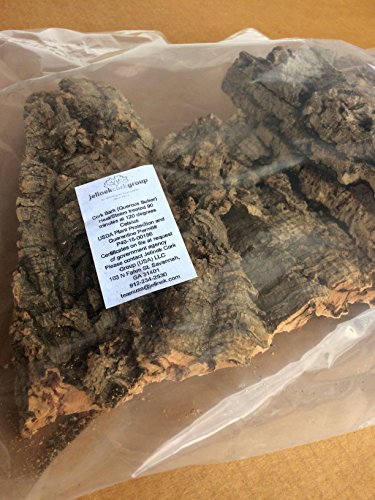 Natural Cork Bark Flats - 3lb Bulk Bag