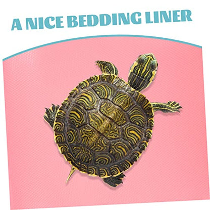 DECHOUS Reptile Carpet for Terrarium Bedding Durable and Stylish Substrate Pad for Bearded Dragons Lizards Snakes and Tortoises Easy to Clean Lizard Tank Accessory