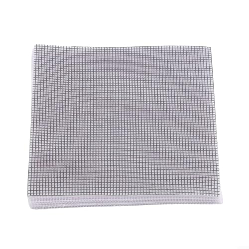 25pcs Flower Pot Hole Netting Mesh Pad, Bonsai Meshes Drainage Screens Plant Pot Drainage Mesh Plant Screen Meshes Preventing Soil Leakage,Black and White(Black) - color: Black