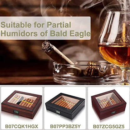 Bald Eagle Digital Hygrometer for Humidor, 5% Humidity and 1% Tempeture Accuracy Humidity Gauge