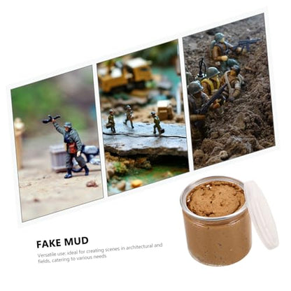 Microscopic Gardening Mud Scenic Base Material for Model Terrain Garden Planting Mud Ground Cover Material for Outdoor Scenery and Diorama Creation User Friendly and