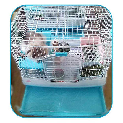 Disposable Rabbit Cage Liner, Plastic Bunny Cage Mat Film to Replace Diapers Suitable for Most Rabbit, Hamster, Guinea Pigs & All Small Animals - 50PCS Universal Toilet Film, 37.4'' x 27.6'' - size: 50PCS