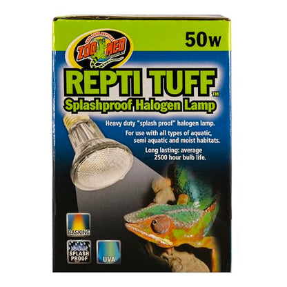 Zoo Med Turtle Tuff Splashproof Halogen Lamp, 50w