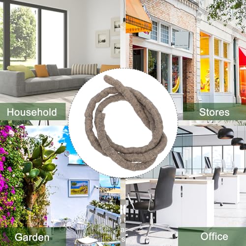 DOITOOL Artificial Climbing Vines 12mm X 100cm Bendable Fake Plants for Reptile Terrarium Habitat Decor Lifelike Jungle Greenery for Bearded Dragon Chameleon Snake