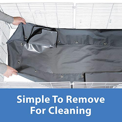 Kaytee Open Living Pet Guinea Pig or Rabbit Habitat Replacement Liner 60" x 30" - size: 60.0"L x 30.0"W x 0.1"H