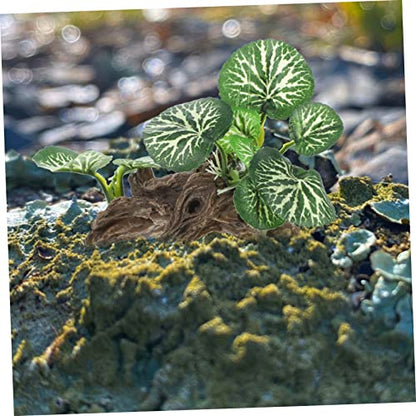Toddmomy Realistic Artificial Reptile Plant for Tank Sphagnum Moss Decor Fish Tank Landscape