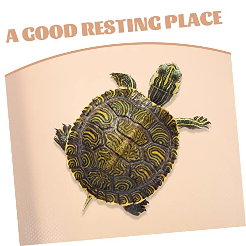 Crawling Carpet for Reptiles Bearded Dragon Tank Accessories Snake Bedding Liner Washable Mat - color: Pink