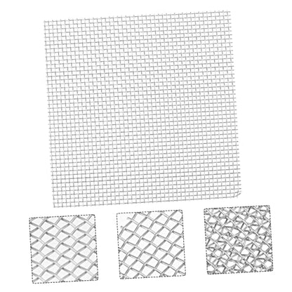 Abaodam 10pcs Stainless Steel Aquatic Moss Mesh for Fish Tank Planting Plant Fixed Net for Aquarium Accessories Easy to Install and