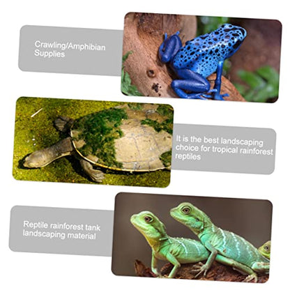PRETYZOOM 8pcs Bendable Artificial Climbing Vines for Reptile Terrarium Simulation Plant Rattan Landscape Decoration for Snakes and Lizards Lifelike Greenery for PET Habitat