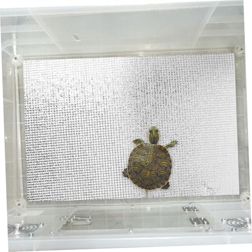 PRETYZOOM 2pcs Reptile Heating Pad with 38w Waterproof Reflective Thermal Mat for Terrarium Heat, Propagator Heat Mat Suitable for Snakes, Turtles, Geckos, and Amphibians Winter Warming