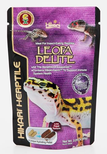 Hikari® Herptile Leopa Delight™ Food for Insect-Eating Reptiles, 2.29-Ounce (65g)