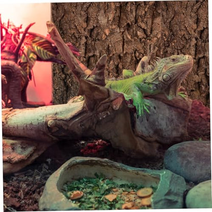 MERRYHAPY 2pcs Reptile Cork Bark for Aquarium and Terrarium Decor Flexible Climbing Ornament for and Fish Tanks and Natural Bark Centerpiece
