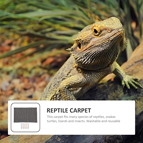 LIOOBO Reptile Cage Mat Snake Lizard Carpet Turtle Lizard Bedding Substrate Liner Pet Bedding Liner
