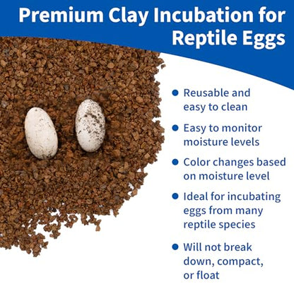 Pangea Hatch Premium Reptile Egg Incubation Substrate (8 lb) - size: 8 lb