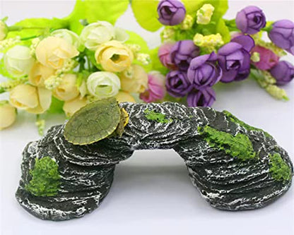Turtle Rocks for Tank,Stone for Aquatic Turtle Tank,Turtle Tank Landscaping Ornament Basking Platform Accessories Supplies