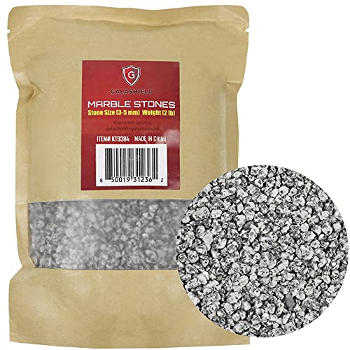 2LBS Horticultural Succulent Rocks Bonsai Mix Succulent Potting Mix Lava Rocks Cactus Soil Potting Mix Amendment - color: Marble Maifanitum