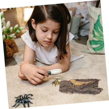 4pcs Reptile Tree Bark Decor for Terrarium Secure Climbing Platform Natural Design for Pets Sturdy and Stain Resistant Reptile Accessories